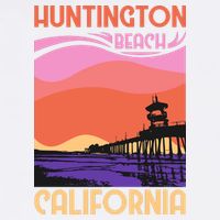 Huntington Beach Garment-Dyed Sweatshirt