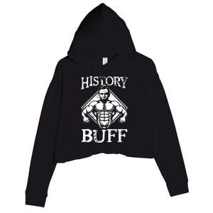 History Buff Crop Fleece Hoodie