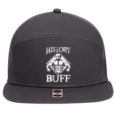 History Buff 7 Panel Mesh Trucker Snapback Hat