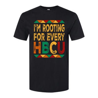 HBCU Black History Month I'm Rooting For Every HBCU Softstyle® CVC T-Shirt