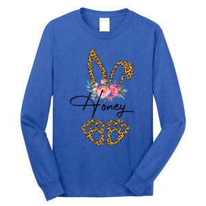 Honey Bunny Happy Easter Day Funny Gigi Gift Cool Gift Long Sleeve Shirt