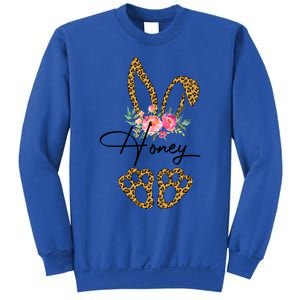 Honey Bunny Happy Easter Day Funny Gigi Gift Cool Gift Sweatshirt