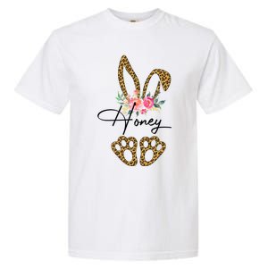 Honey Bunny Happy Easter Day Funny Gigi Gift Cool Gift Garment-Dyed Heavyweight T-Shirt