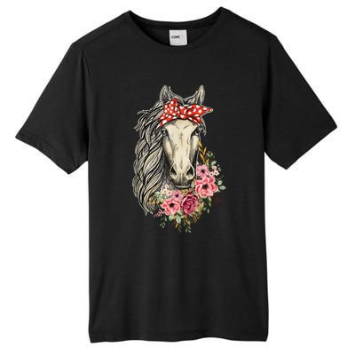 Horse Bandana Horses Animal Horseman Horseback Equestrian Tall Fusion ChromaSoft Performance T-Shirt