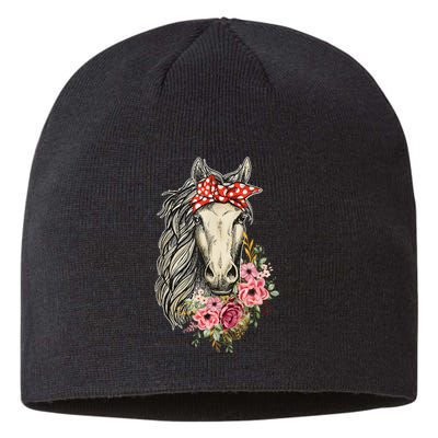 Horse Bandana Horses Animal Horseman Horseback Equestrian Sustainable Beanie