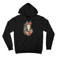 Horse Bandana Horses Animal Horseman Horseback Equestrian Tall Hoodie