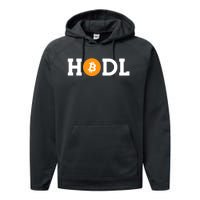 Hodl Bitcoin Hodl Hold Btc Coin Crypto Trader Freedom Gift Performance Fleece Hoodie