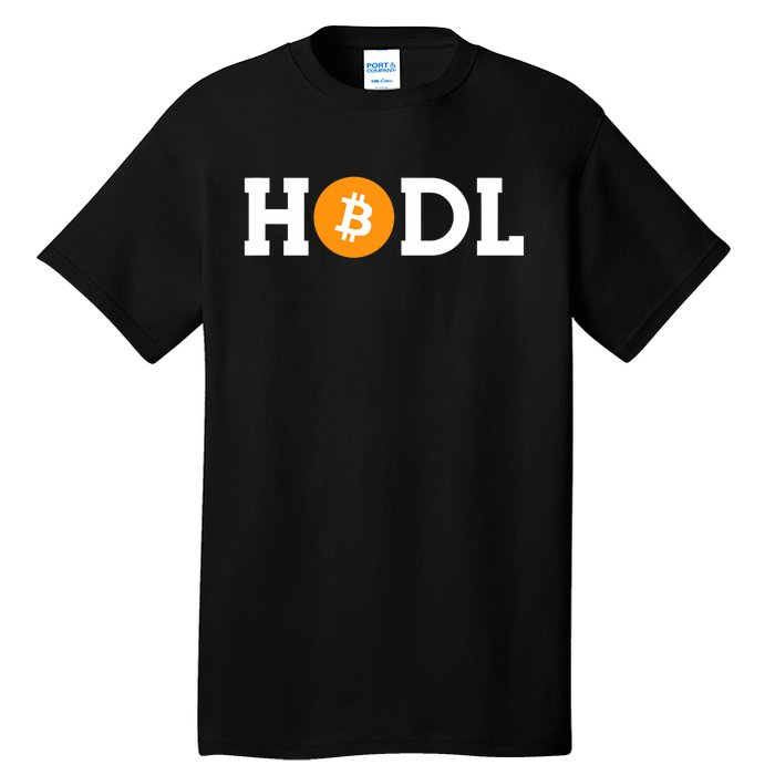 Hodl Bitcoin Hodl Hold Btc Coin Crypto Trader Freedom Gift Tall T-Shirt