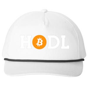 Hodl Bitcoin Hodl Hold Btc Coin Crypto Trader Freedom Gift Snapback Five-Panel Rope Hat