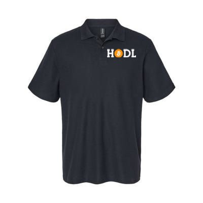 Hodl Bitcoin Hodl Hold Btc Coin Crypto Trader Freedom Gift Softstyle Adult Sport Polo