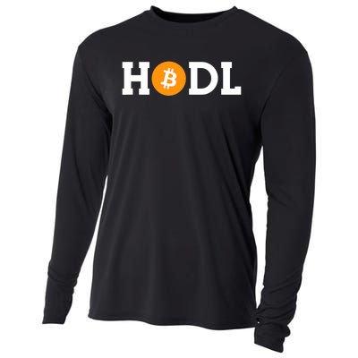 Hodl Bitcoin Hodl Hold Btc Coin Crypto Trader Freedom Gift Cooling Performance Long Sleeve Crew