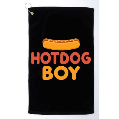Hotdog Boy Hotdog Lover Gift Golf Towel