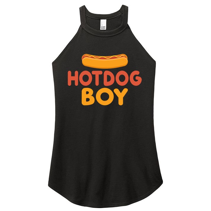 Hotdog Boy Hotdog Lover Gift Women's Perfect Tri Rocker Tank