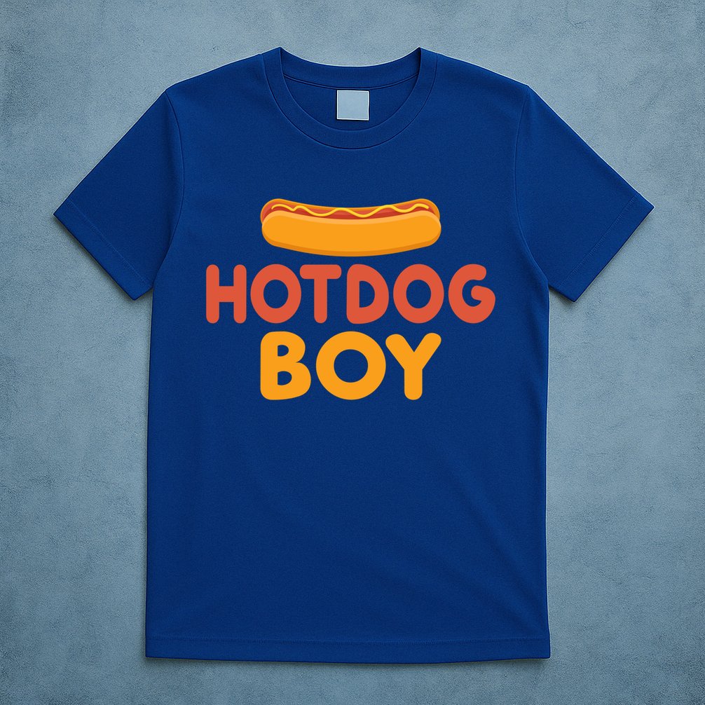 Hotdog Boy Hotdog Lover Gift T-Shirt