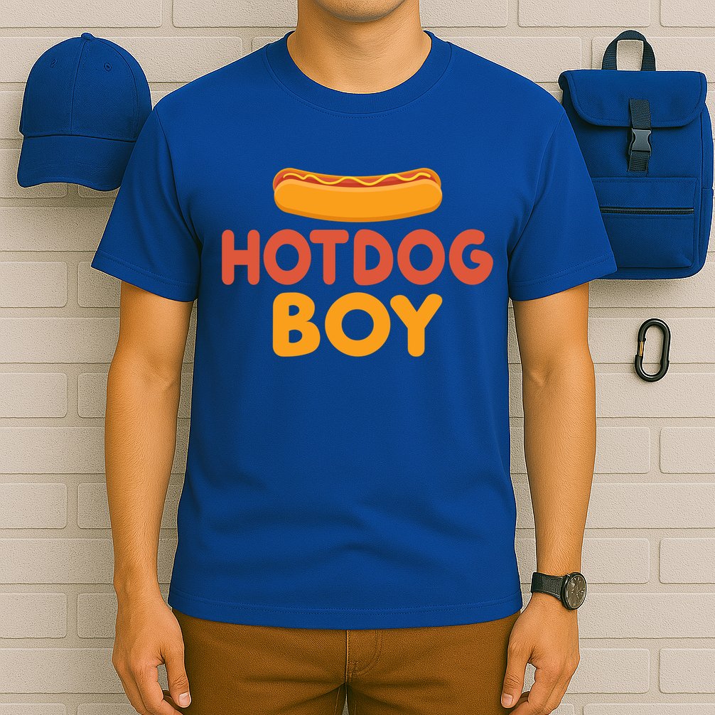 Hotdog Boy Hotdog Lover Gift T-Shirt