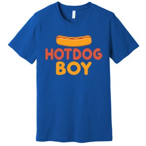 Hotdog Boy Hotdog Lover Gift Premium T-Shirt