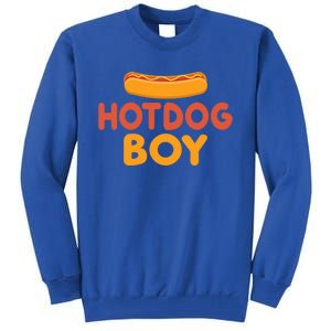 Hotdog Boy Hotdog Lover Gift Tall Sweatshirt