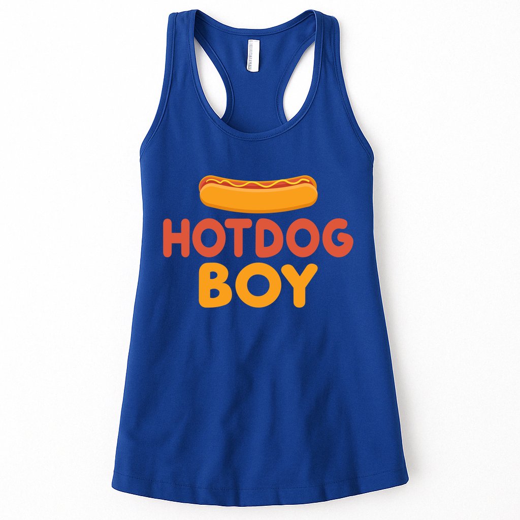 Hotdog Boy Hotdog Lover Gift Womens Tank Top