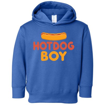 Hotdog Boy Hotdog Lover Gift Toddler Hoodie