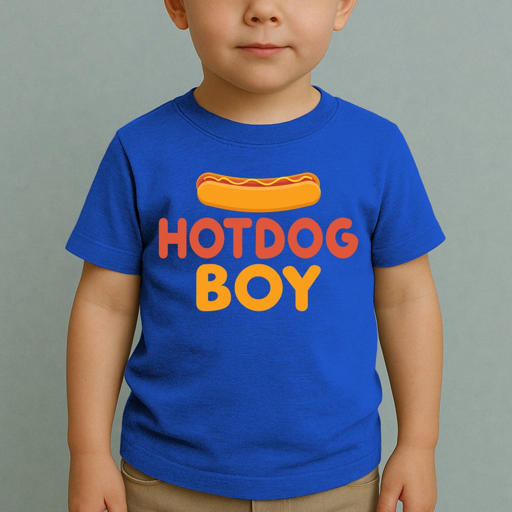 Hotdog Boy Hotdog Lover Gift Toddler T-Shirt