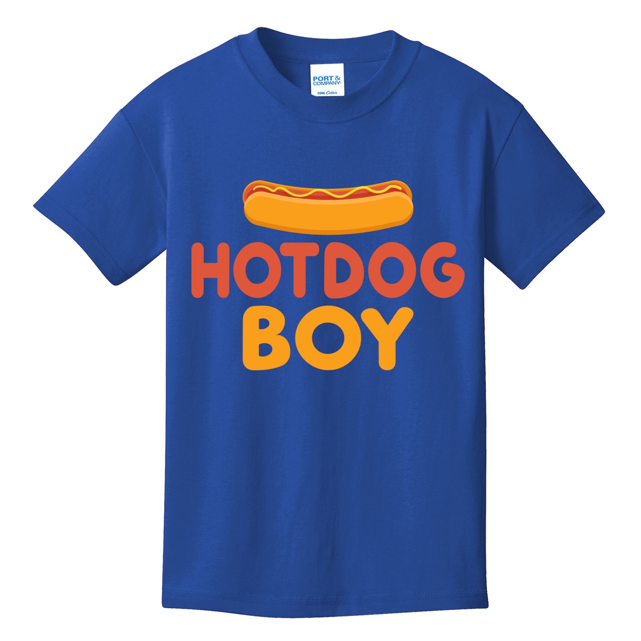 Hotdog Boy Hotdog Lover Gift Kids T-Shirt