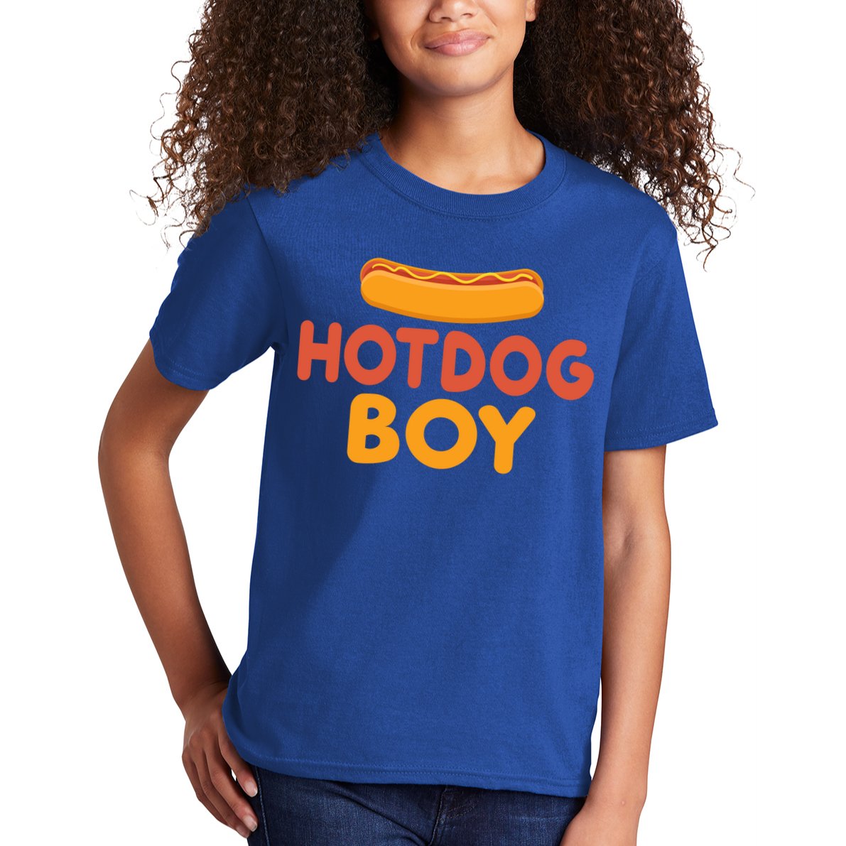Hotdog Boy Hotdog Lover Gift Kids T-Shirt
