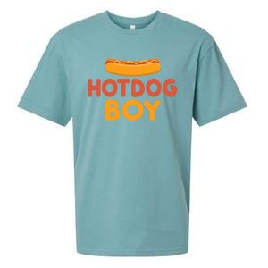 Hotdog Boy Hotdog Lover Gift Sueded Cloud Jersey T-Shirt