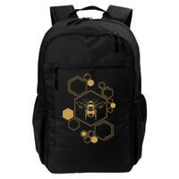 Honey Bee Hive Honeycomb Beekeeping Beekeeper Gift Backpack