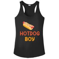 Hotdog Boy Hotdog Lover Gift Ladies PosiCharge Competitor Racerback Tank