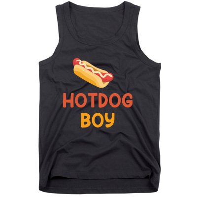 Hotdog Boy Hotdog Lover Gift Tank Top