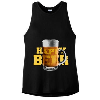 Happy Beer Ladies PosiCharge Tri-Blend Wicking Tank
