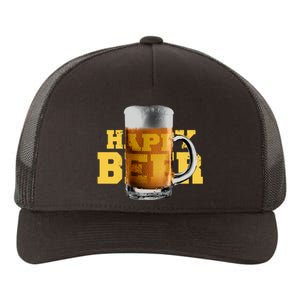 Happy Beer Yupoong Adult 5-Panel Trucker Hat