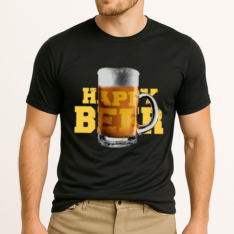 Happy Beer Cooling Performance Crew T-Shirt