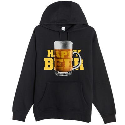 Happy Beer Premium Pullover Hoodie