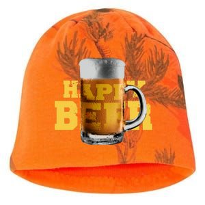 Happy Beer Kati - Camo Knit Beanie