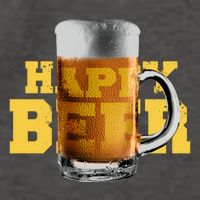 Happy Beer Vector Backpack