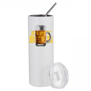 Happy Beer Stainless Steel Tumbler