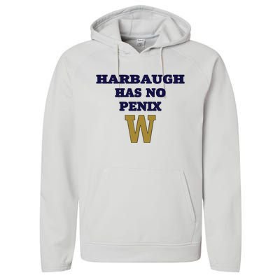 Har Baugh Has No Penix Performance Fleece Hoodie