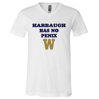 Har Baugh Has No Penix V-Neck T-Shirt