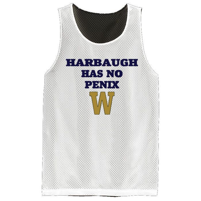 Har Baugh Has No Penix Mesh Reversible Basketball Jersey Tank