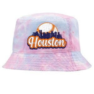 Houston Baseball Tie-Dyed Bucket Hat