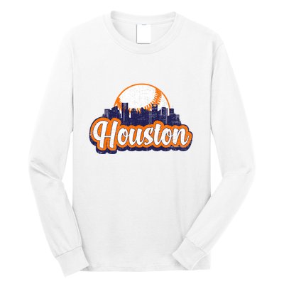 Houston Baseball Long Sleeve Shirt