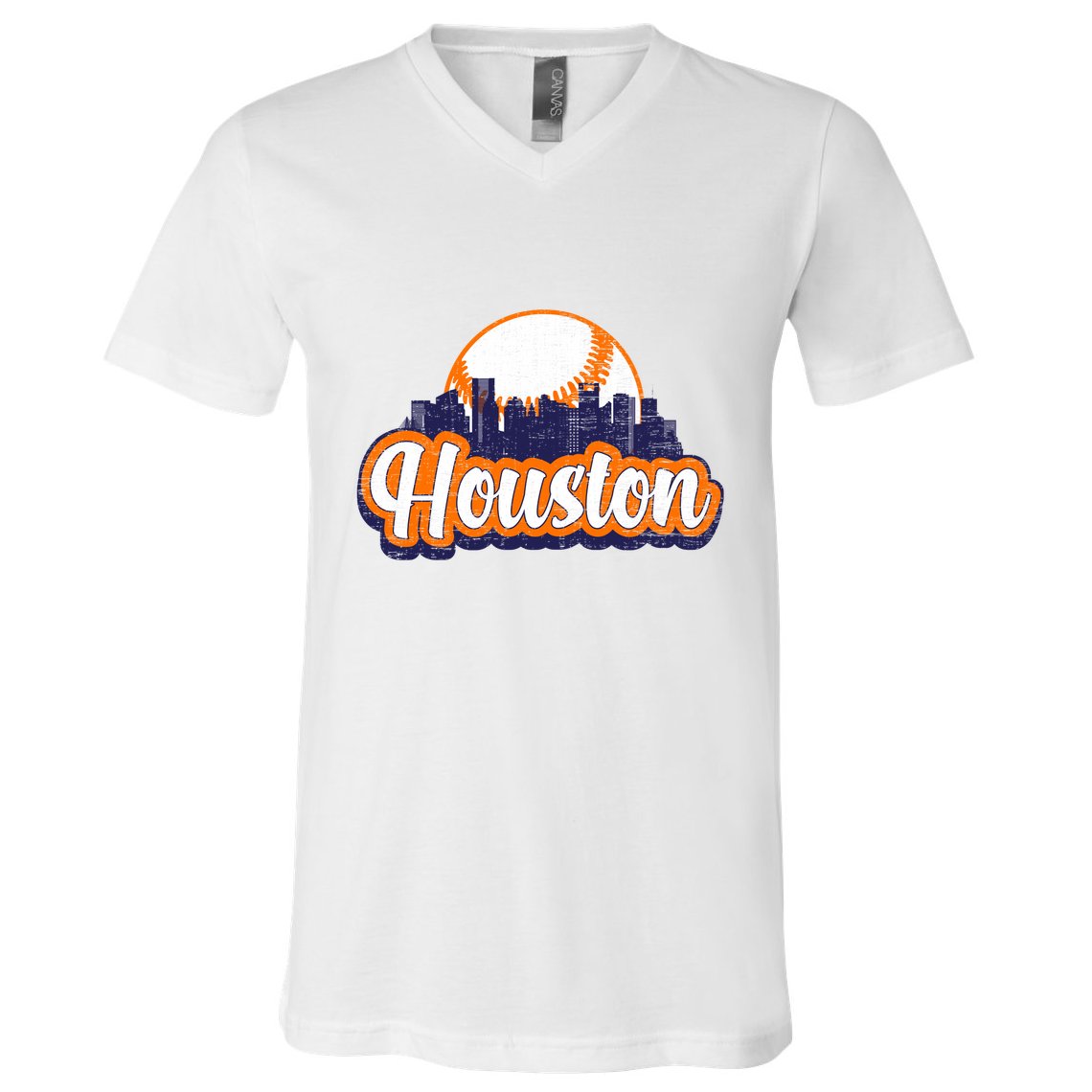 Houston Baseball V-Neck T-Shirt