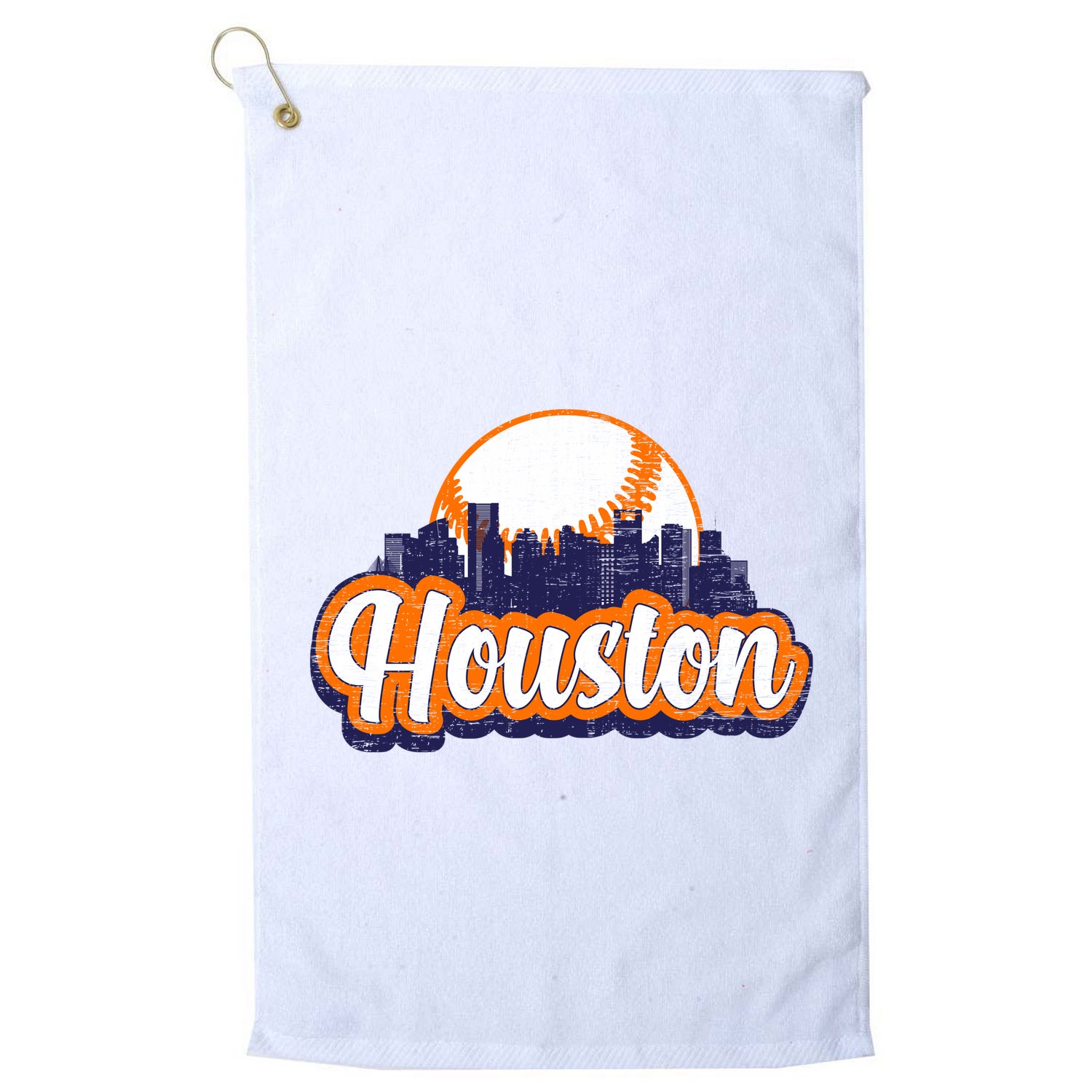 Houston Baseball Golf Towel