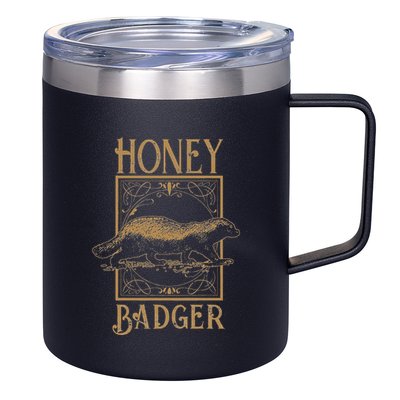 Honey Badger 12oz Stainless Steel Coffee Mug