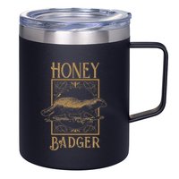 Honey Badger 12oz Stainless Steel Coffee Mug