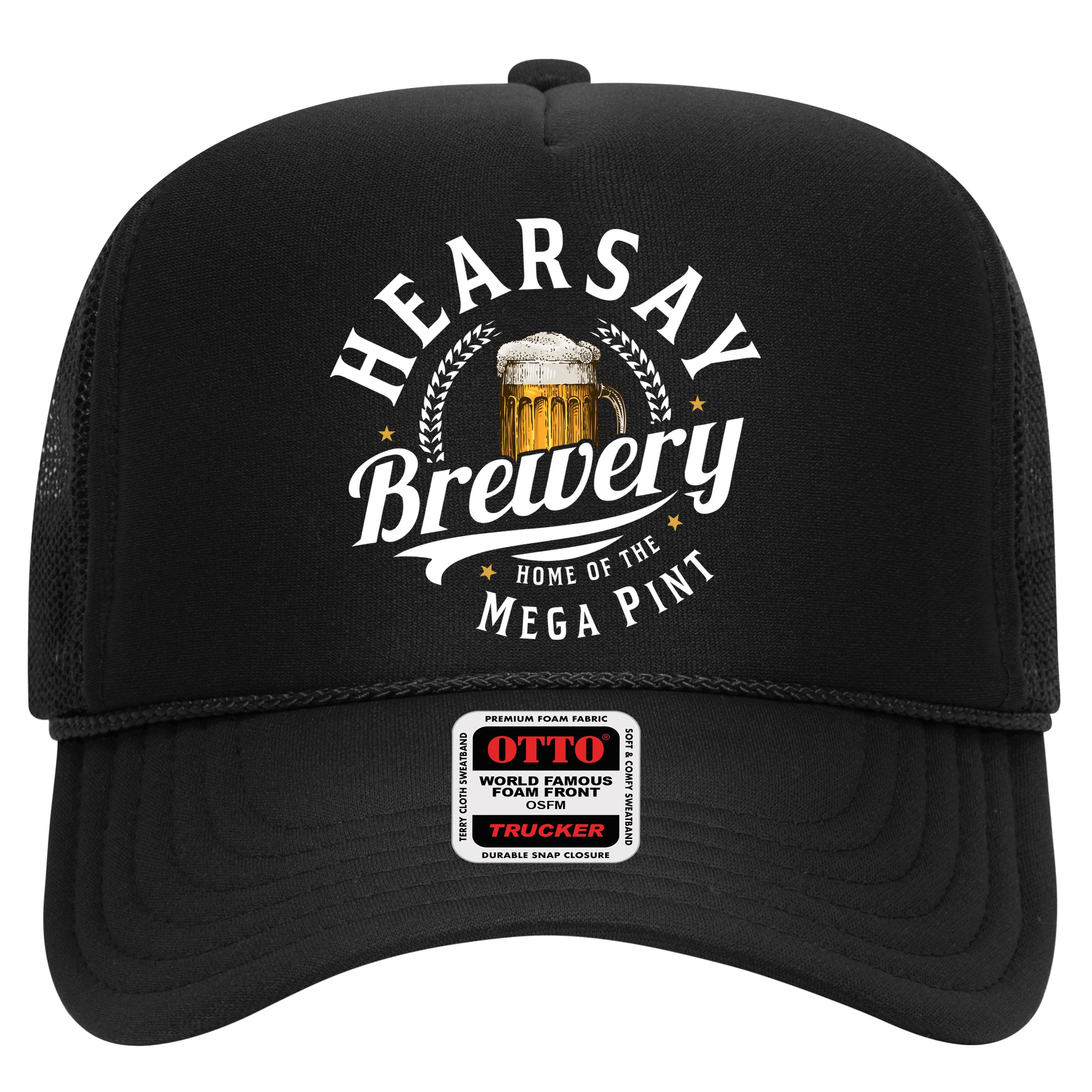 Hearsay Brewery Home Of The Mega Pint Beer Funny Hat