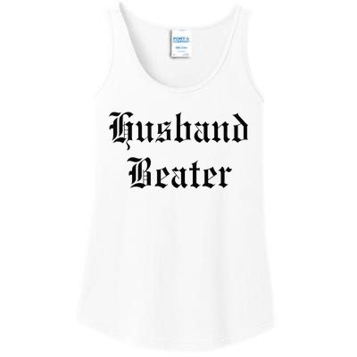 Husband Beater Ladies Essential Tank