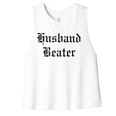 Husband Beater Women's Racerback Cropped Tank