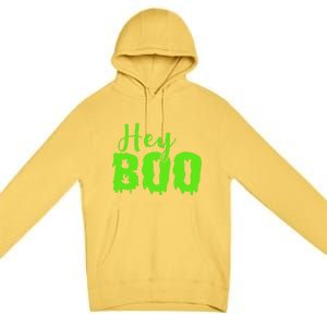 Hey Boo Halloween Costume Gift Premium Pullover Hoodie